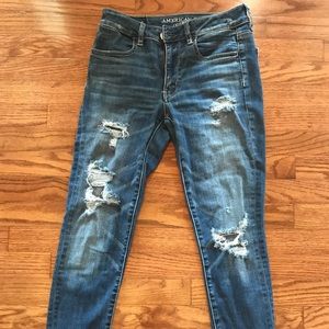 American Eagle High Rise Jeans Skinny